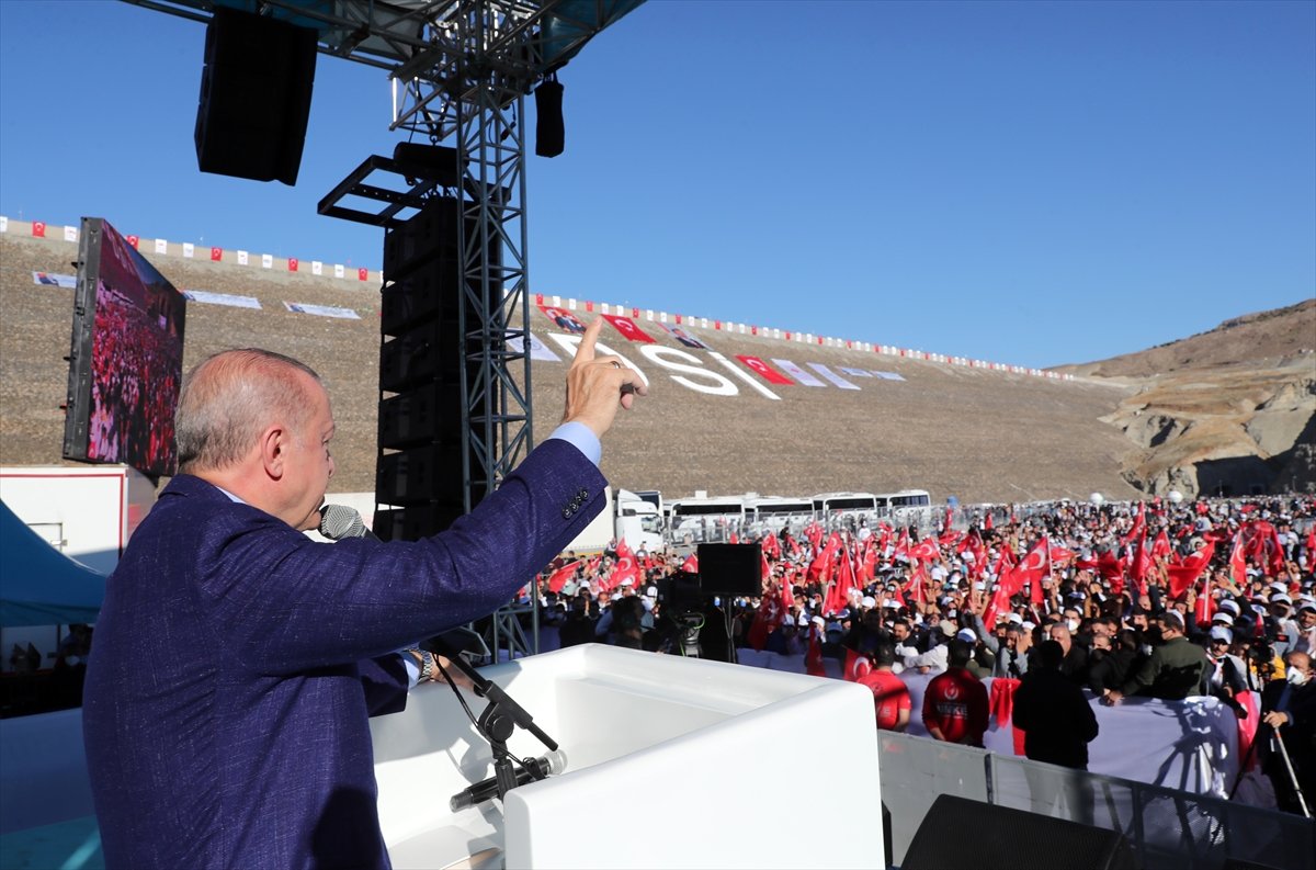 Cumhurbaşkanı Erdoğan, Ilısu Barajı ve HES açılışına katıldı #3