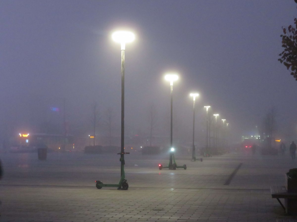 İstanbul halkı, güne sisle uyandı #23