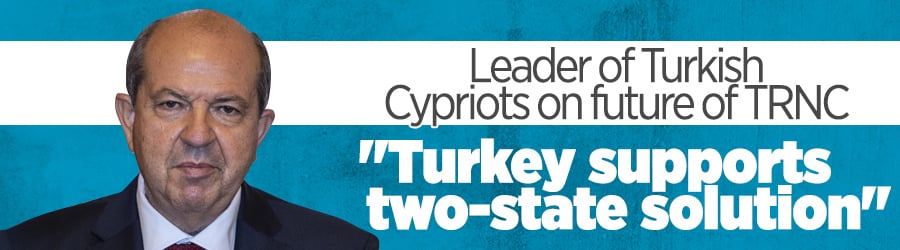 Turkey backs 2-state solution on Cyprus: TRNC president