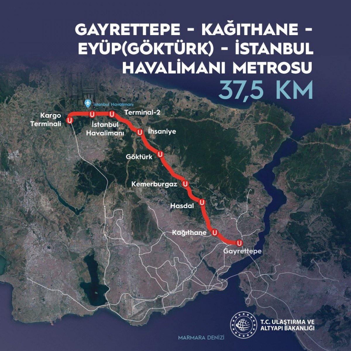 Gayrettepe - İstanbul Havalimanı metro hattında test sürüşleri başladı #5