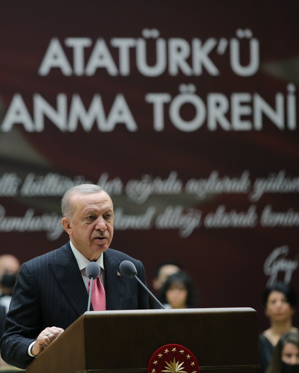 Cumhurbaşkanı Erdoğan ın, Atatürk ü Anma Töreni konuşması #5