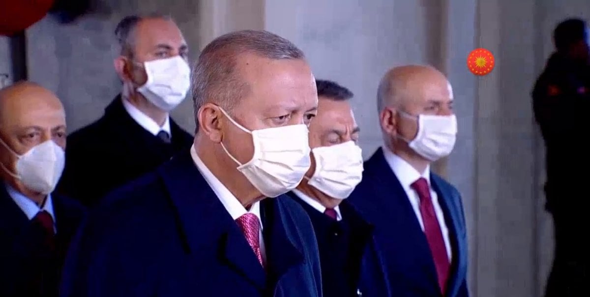 Cumhurbaşkanı Erdoğan ve devlet erkanı 10 Kasım da Anıtkabir de #7