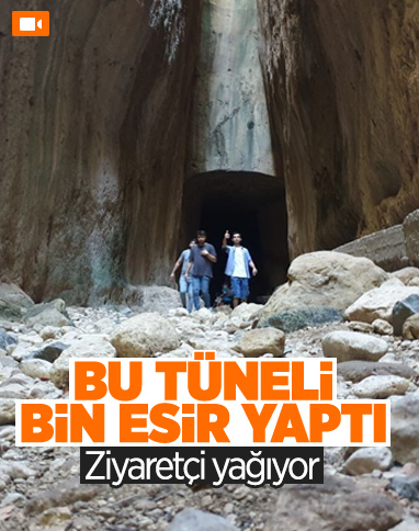 Hatay'daki Titus Tüneli’ne ziyaretçi yağıyor