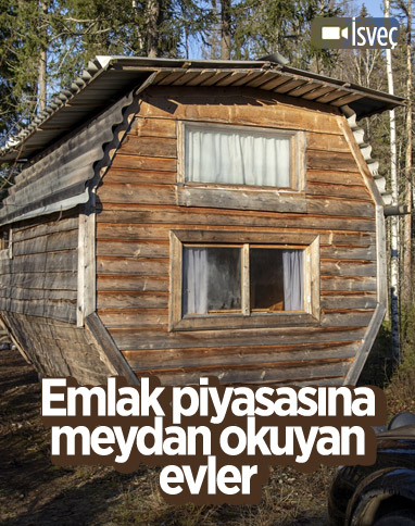 İsveç'te yüksek maliyetli emlak piyasasına meydan okuyan tiny house'lar