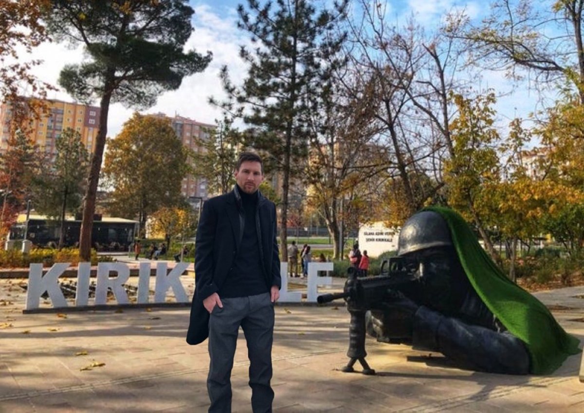 Lionel Messi’nin, Eyfel Kulesi pozu viral oldu  #3