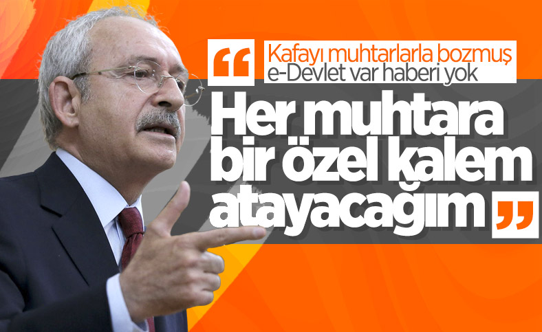 Kemal Kılıçdaroğlu'ndan muhtarlara yardımcı personel vaadi