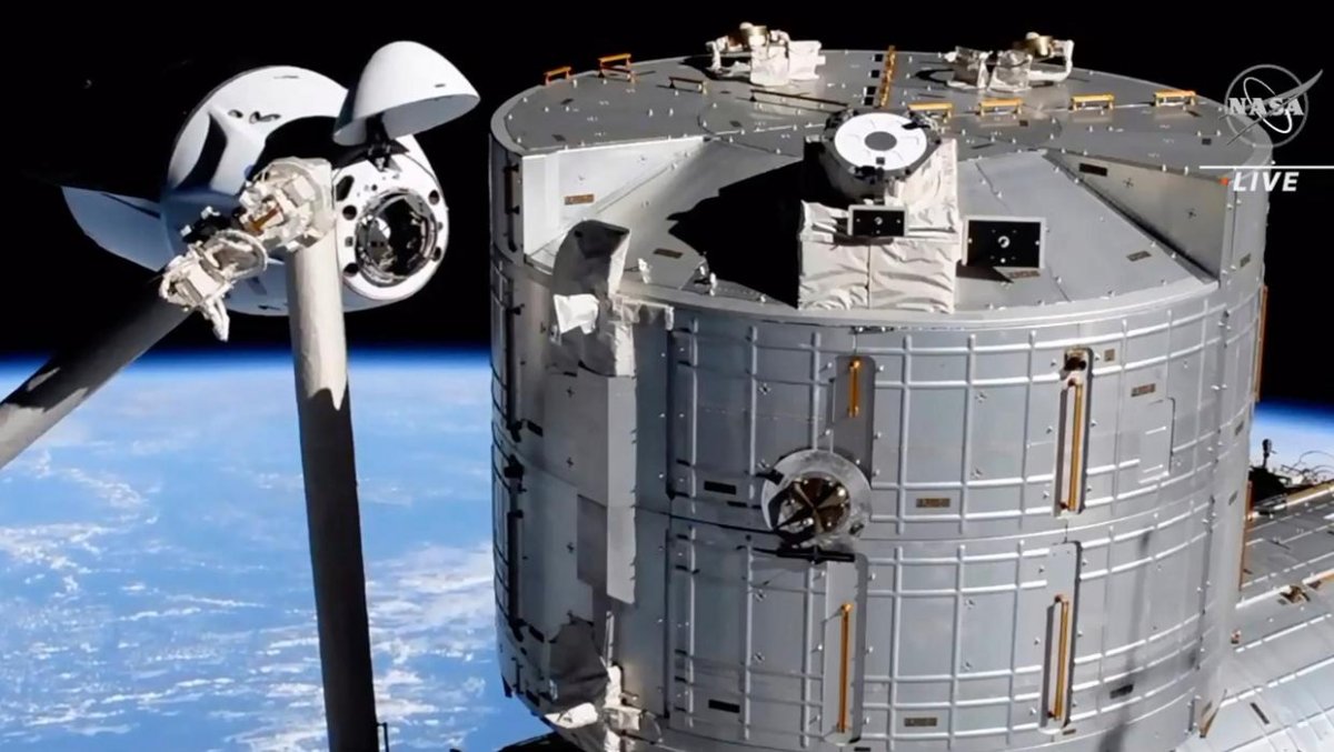 NASA nın Crew-3 astronotları, SpaceX kapsülü ile Uluslararası Uzay İstasyonu nda #2