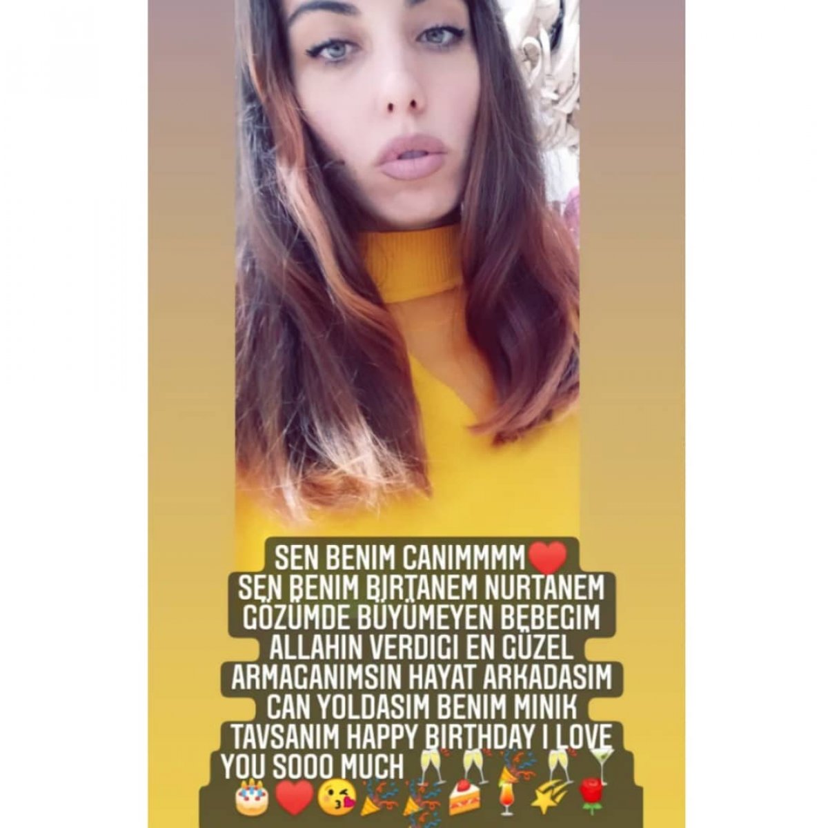 Ahu Tuğba, kızının doğum gününü kutladı #1