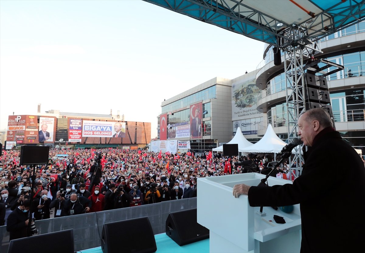 Çanakkale'den Seslenen Cumhurbaşkanı Erdoğan önemli mesajlar verdi.! 3 Cumhurbaşkanı Erdoğan, Çanakkale de toplu açılış töreninde #2