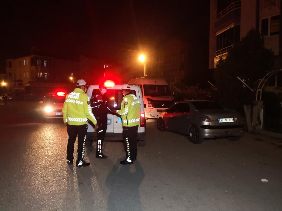 Aksaray da alkollü sürücü önce polisten sonra gazetecilerden kaçtı #3
