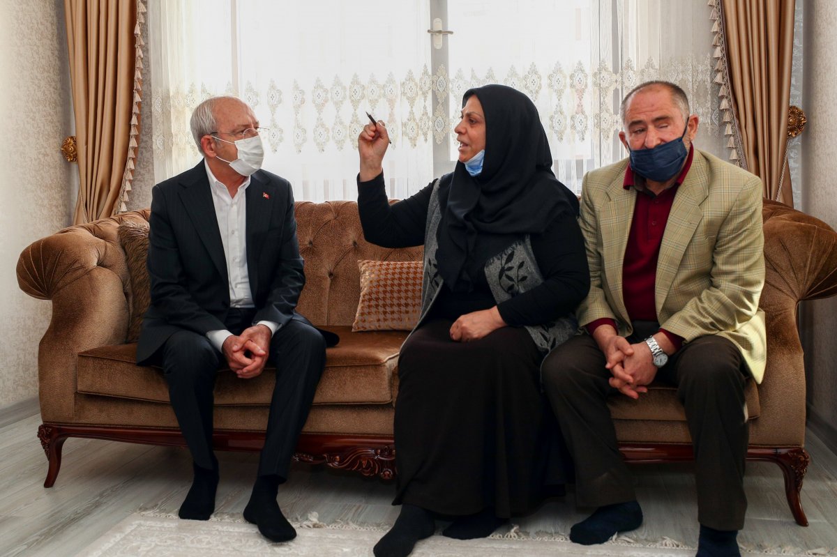 Kemal Kılıçdaroğlu ndan, Başak Cengiz in ailesine ziyaret #3