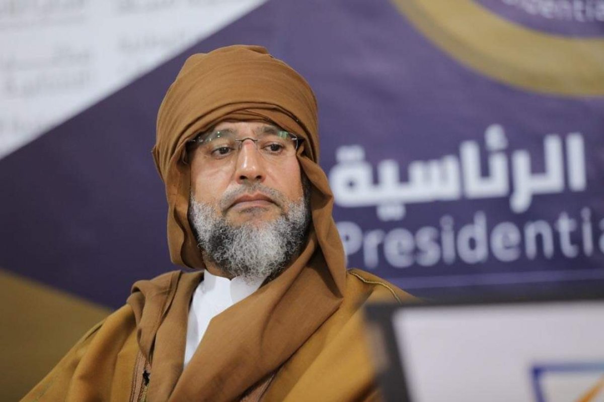 Libya da Kaddafi nin oğlu Seyfülislam ın adaylığı protesto edildi #5