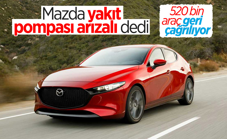 Mazda 520 bin otomobili geri çağırıyor