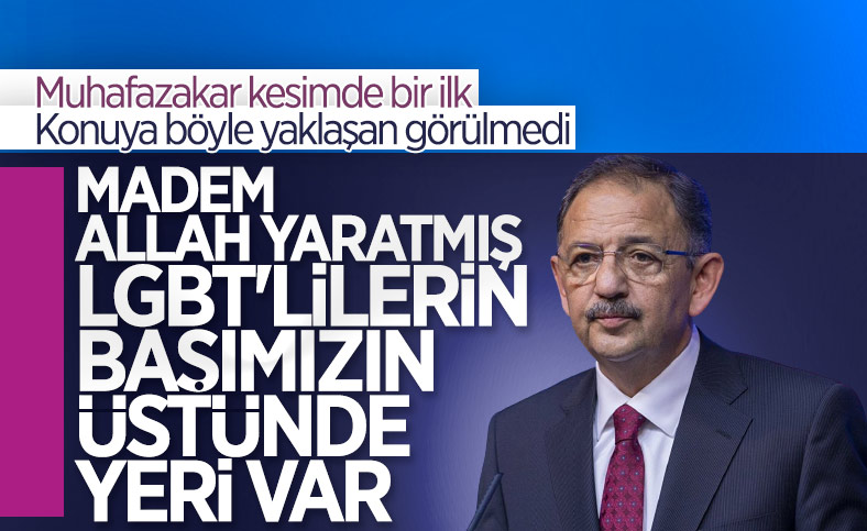 Mehmet Özhaseki'ye LGBT bireylerle ilgili düşüncesi soruldu
