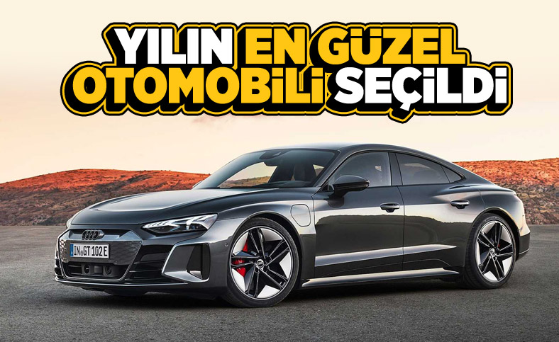 Yılın en güzel otomobili Audi E-tron GT oldu