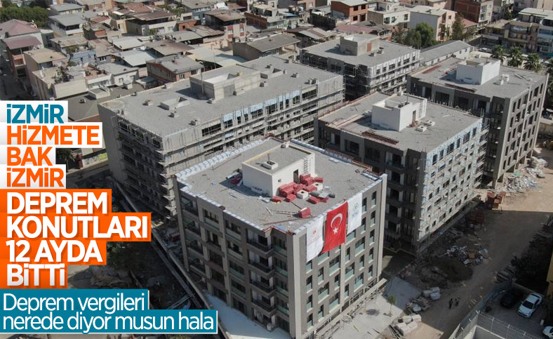 İzmir'deki deprem konutları kasımda sahiplerini bulacak