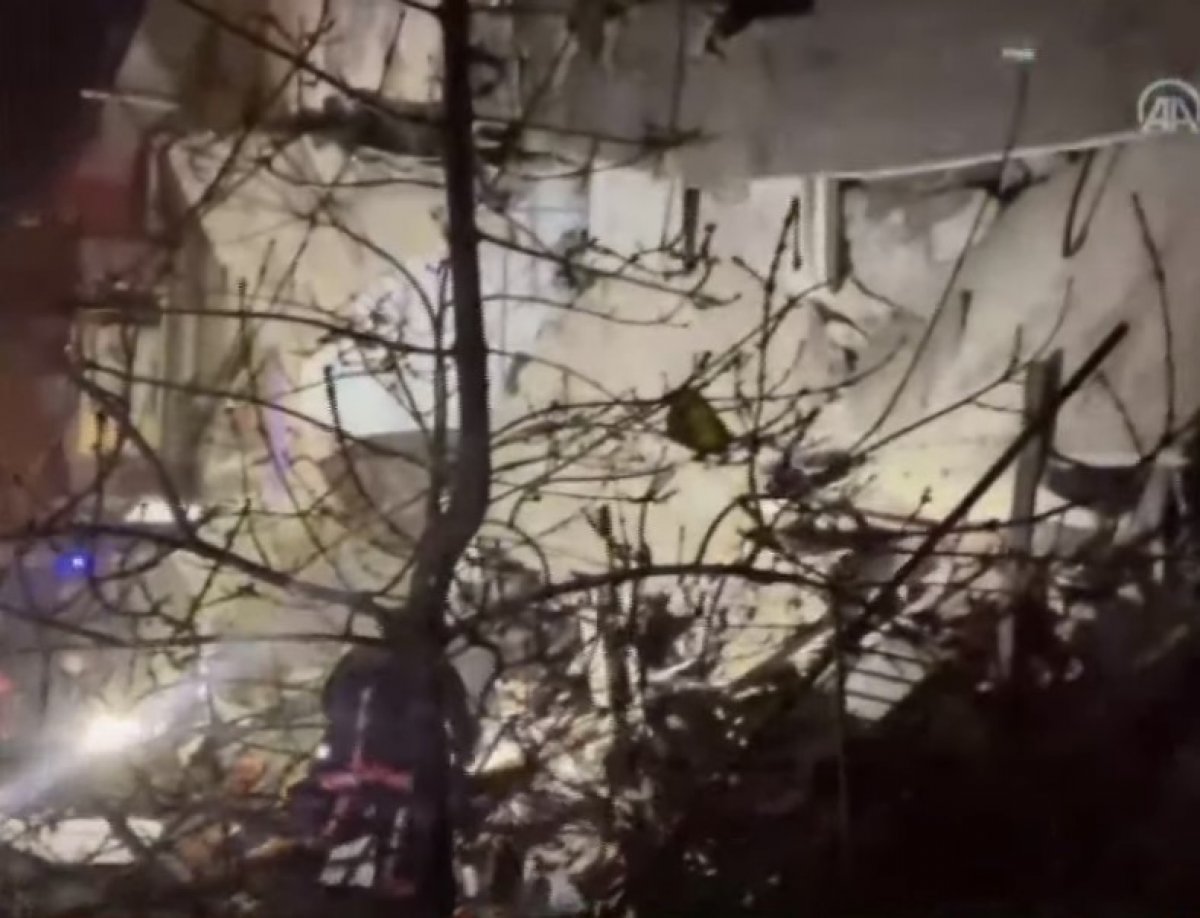 Ankara da bir apartmanda patlama #2
