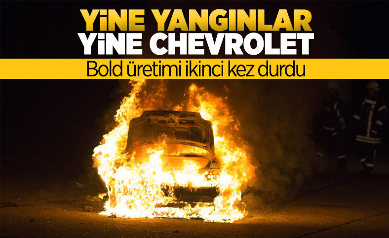 Yangınlar önlenemiyor: Elektrikli Chevrolet Bolt üretimi yine durduruldu
