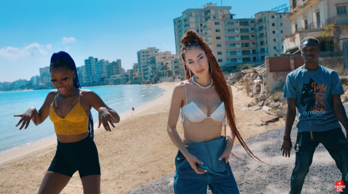 Ersin Tatar dan Kapalı Maraş ta klip çeken Nihayet Elibol a destek #4