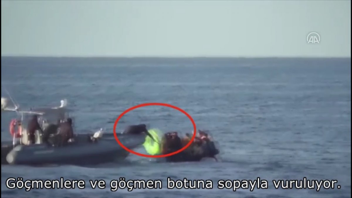 Ege Denizi nde göçmenlere ateş açıldı  #7