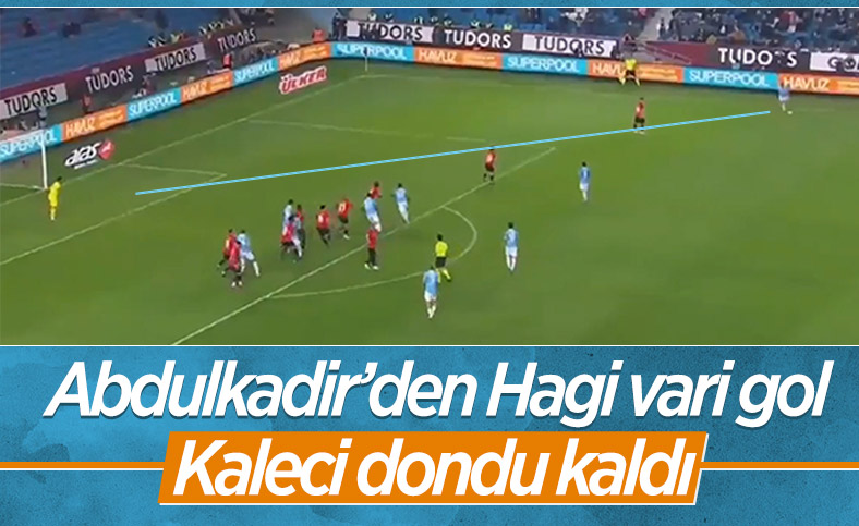 Abdülkadir Ömür'den şahane gol