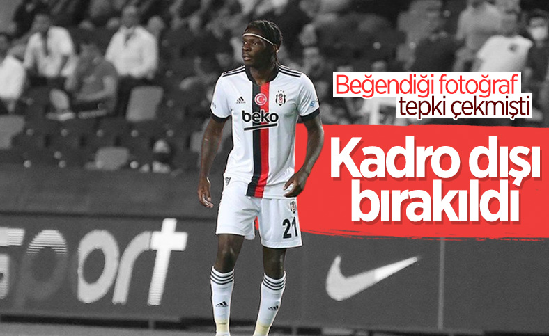 Beşiktaş'ta N'Sakala kadro dışı bırakıldı