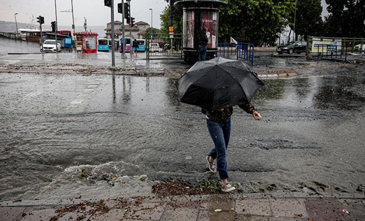 İstanbullulara Meteoroloji den  sarı kod  uyarısı #1