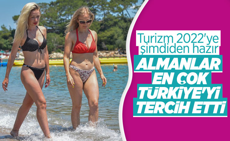 Alman turistlerin 2022 için en fazla tercih ettiği ülkeler içinde Türkiye de var