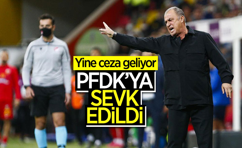 Galatasaray'da Fatih Terim ve Burak Elmas PFDK'ya sevk edildi