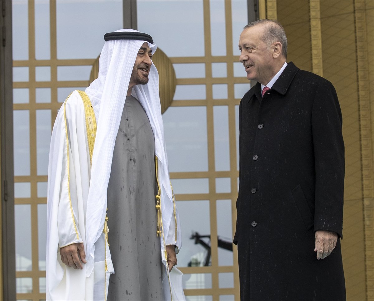 Abu Dabi Veliaht Prensi Şeyh Muhammed bin Zayed Ankara da #1