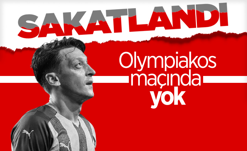Mesut Özil sakatlandı