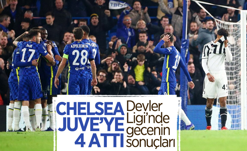 UEFA Şampiyonlar Ligi'nde gecenin sonuçları