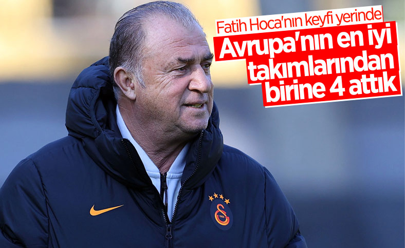 Fatih Terim: Bugün istenen ve özlenen Galatasaray vardı
