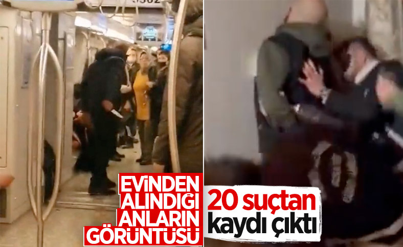 Kadıköy metrosundaki saldırganın sabıka kaydı kabarık