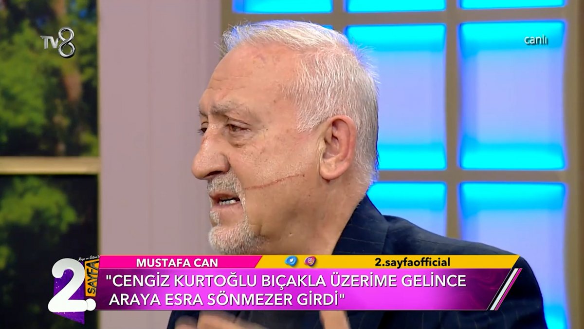 Mustafa Can, Cengiz Kurtoğlu nun kendisine saldırdığı anları anlattı #1