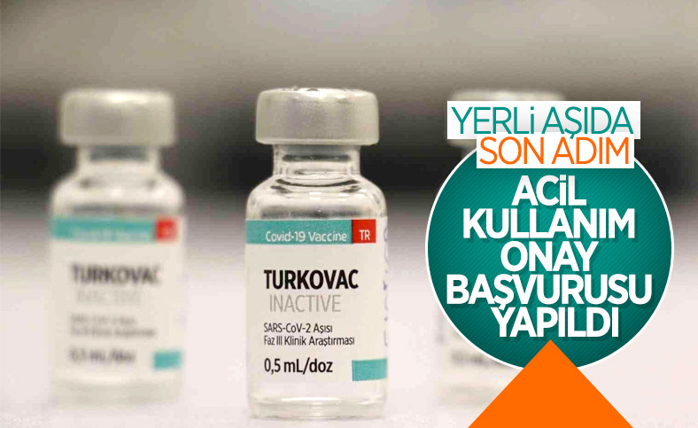 TURKOVAC acil kullanım onayında
