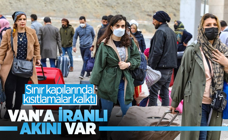 İranlı turistler, alışveriş için Van'a geldi
