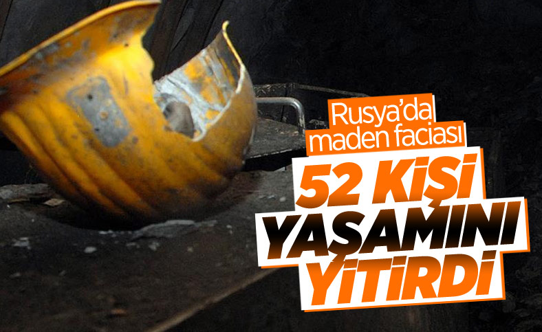 Rusya'da kömür madeninde çıkan yangın 52 kişinin canını aldı