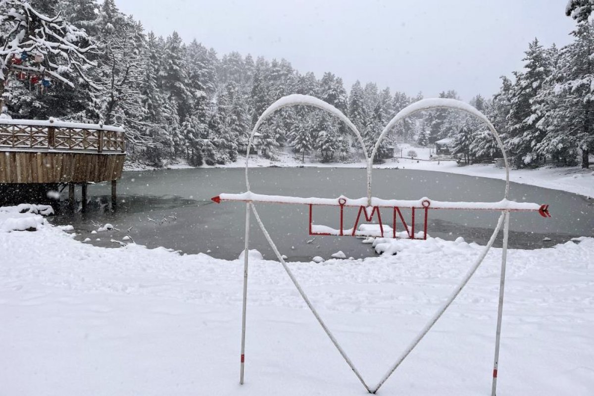 Zigana Dağı beyaza büründü #3