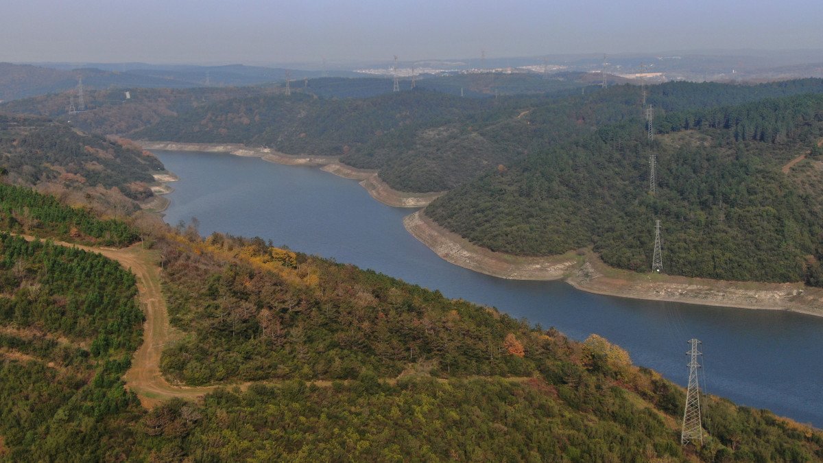 Alibeyköy Barajı nda doluluk oranı 17.3 lere geriledi #5