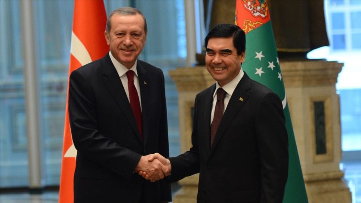 Cumhurbaşkanı Erdoğan, Türkmenistan da #1
