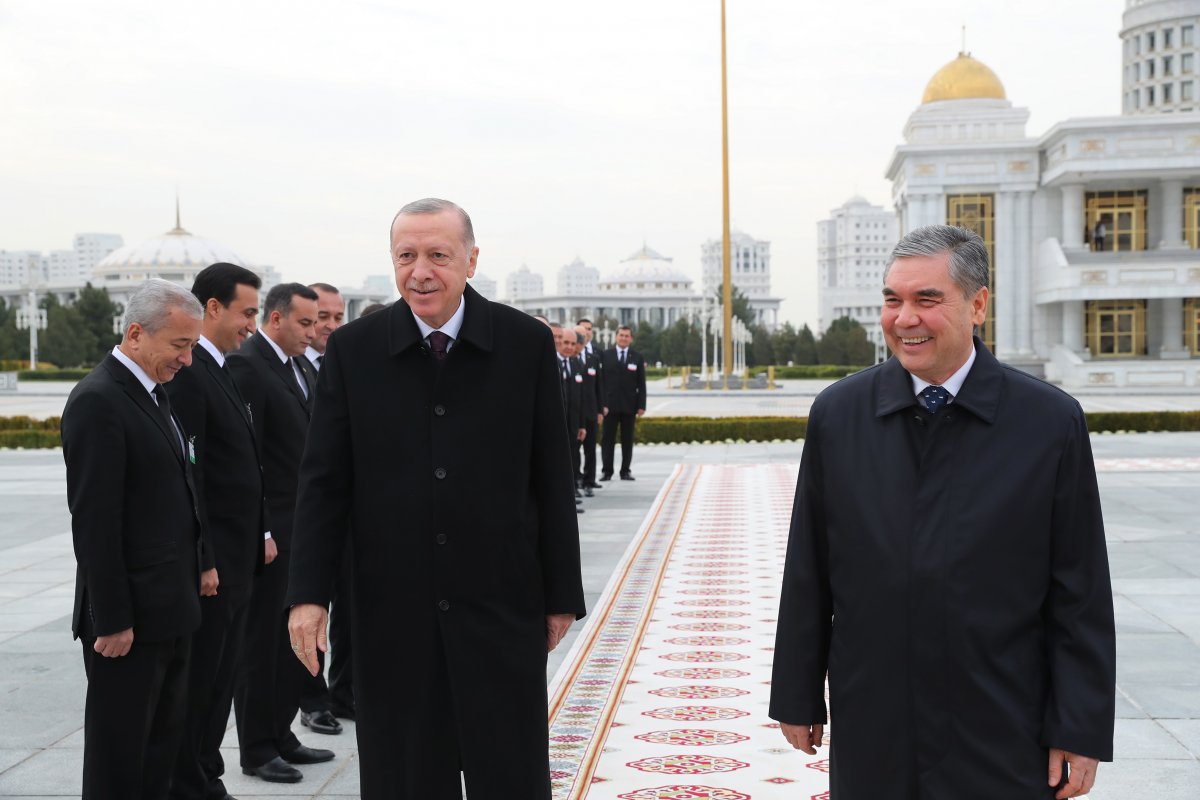 Cumhurbaşkanı Erdoğan, Türkmenistan da #8