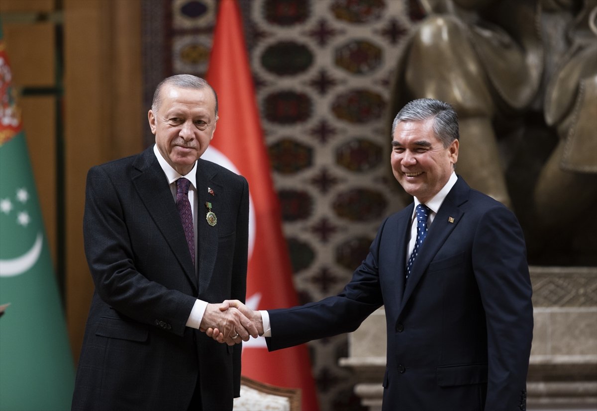 Cumhurbaşkanı Erdoğan, Türkmenistan da #12