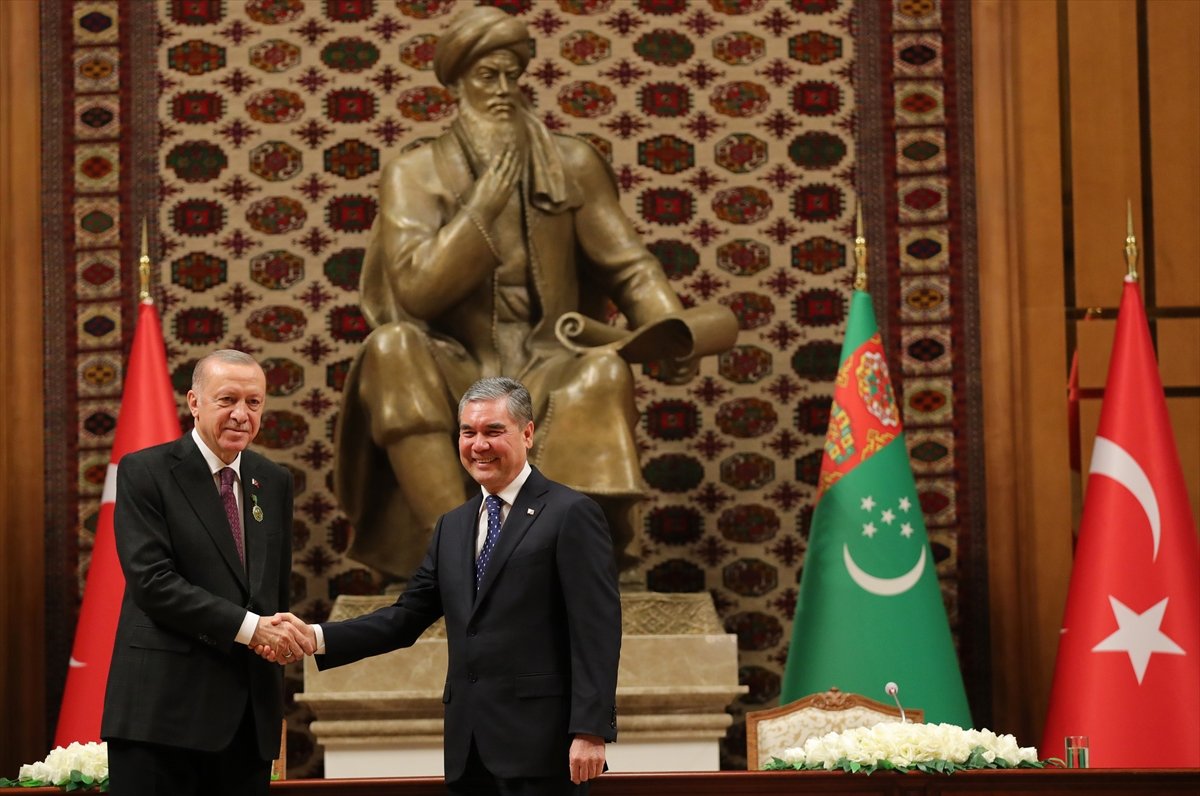 Türkiye ile Türkmenistan arasında 8 anlaşma imzalandı #4