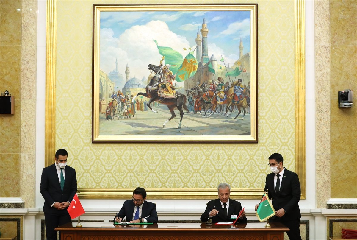 Türkiye ile Türkmenistan arasında 8 anlaşma imzalandı #2
