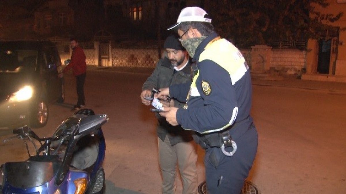 Konya da hurda motorla yakalanan kişi aküyü söküp motoru teslim etti #5