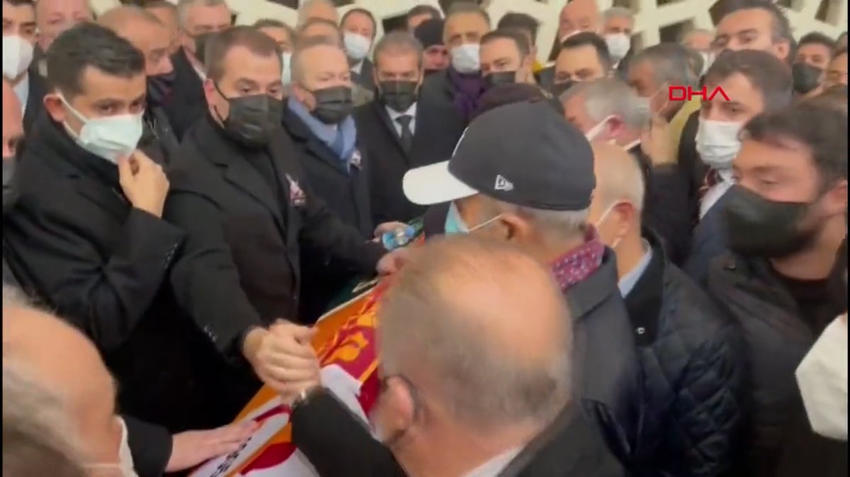 Fatih Terim, Mustafa Cengiz in cenazesine katıldı #4