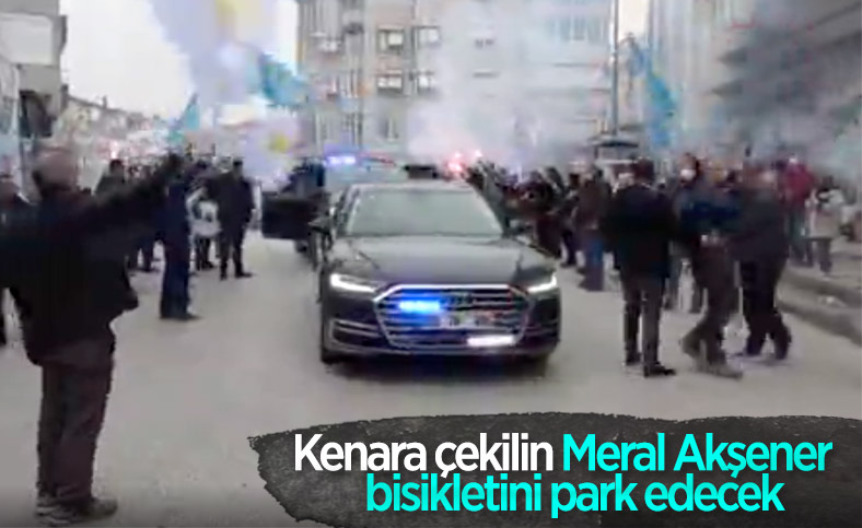 Meral Akşener'in Yalova ziyaretindeki gösterişli konvoyu
