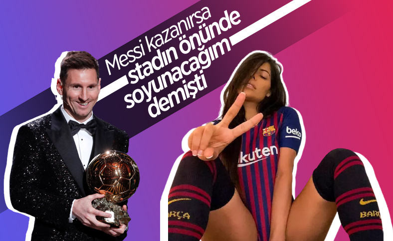 Suzy Cortez'in Messi için çıplak poz sözü
