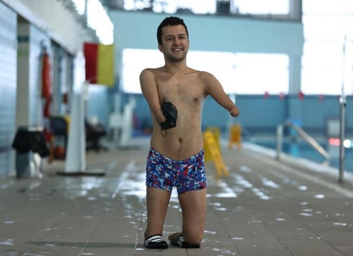 92 madalyalı engelli milli yüzücünün hayali millevetkili olmak #1